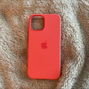 Apple iPhone 12/12 pro Silicone MagSafe Case Pink Citrus